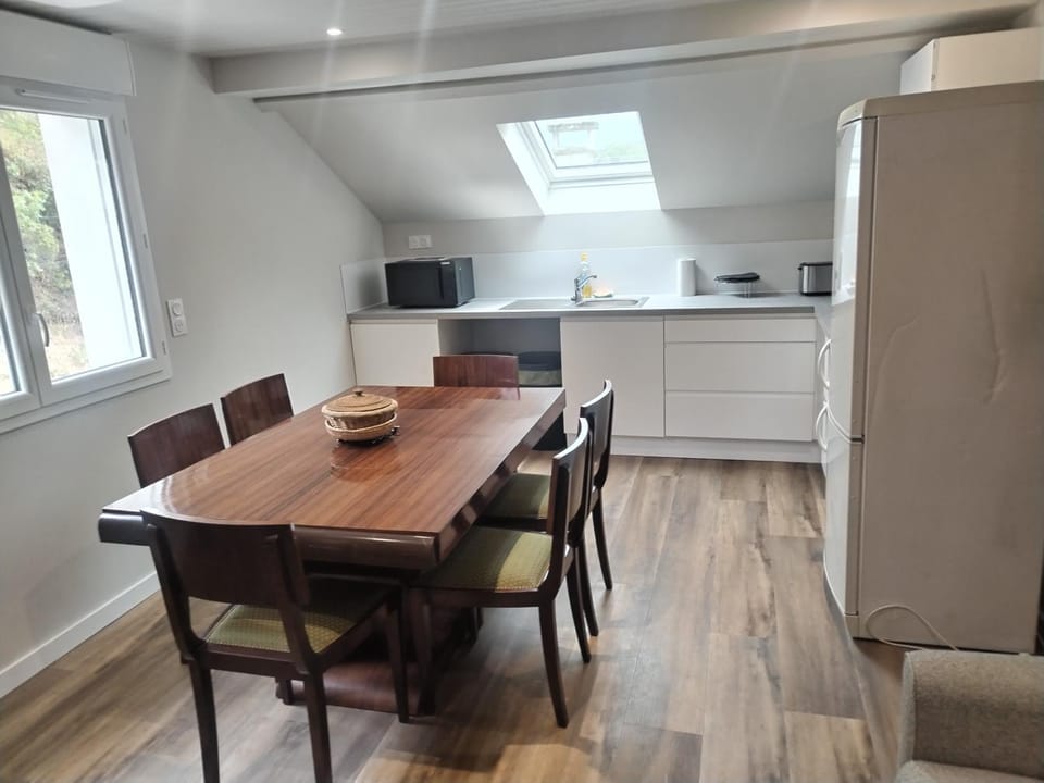 Kitchen or kitchenette, Dining area, oven, stove