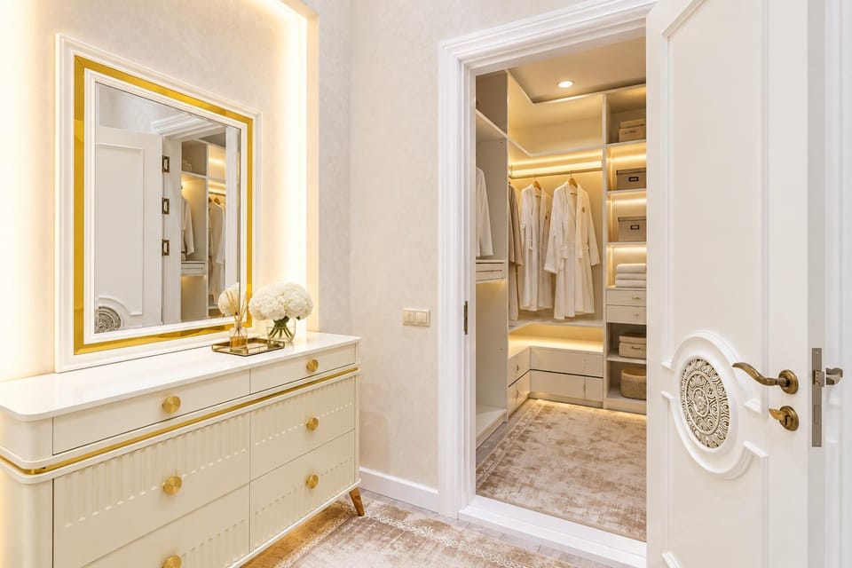 Shower, Bathroom, towels, wardrobe