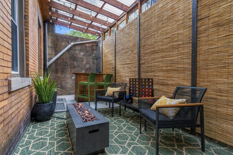 Patio, Seating area, Entertainment