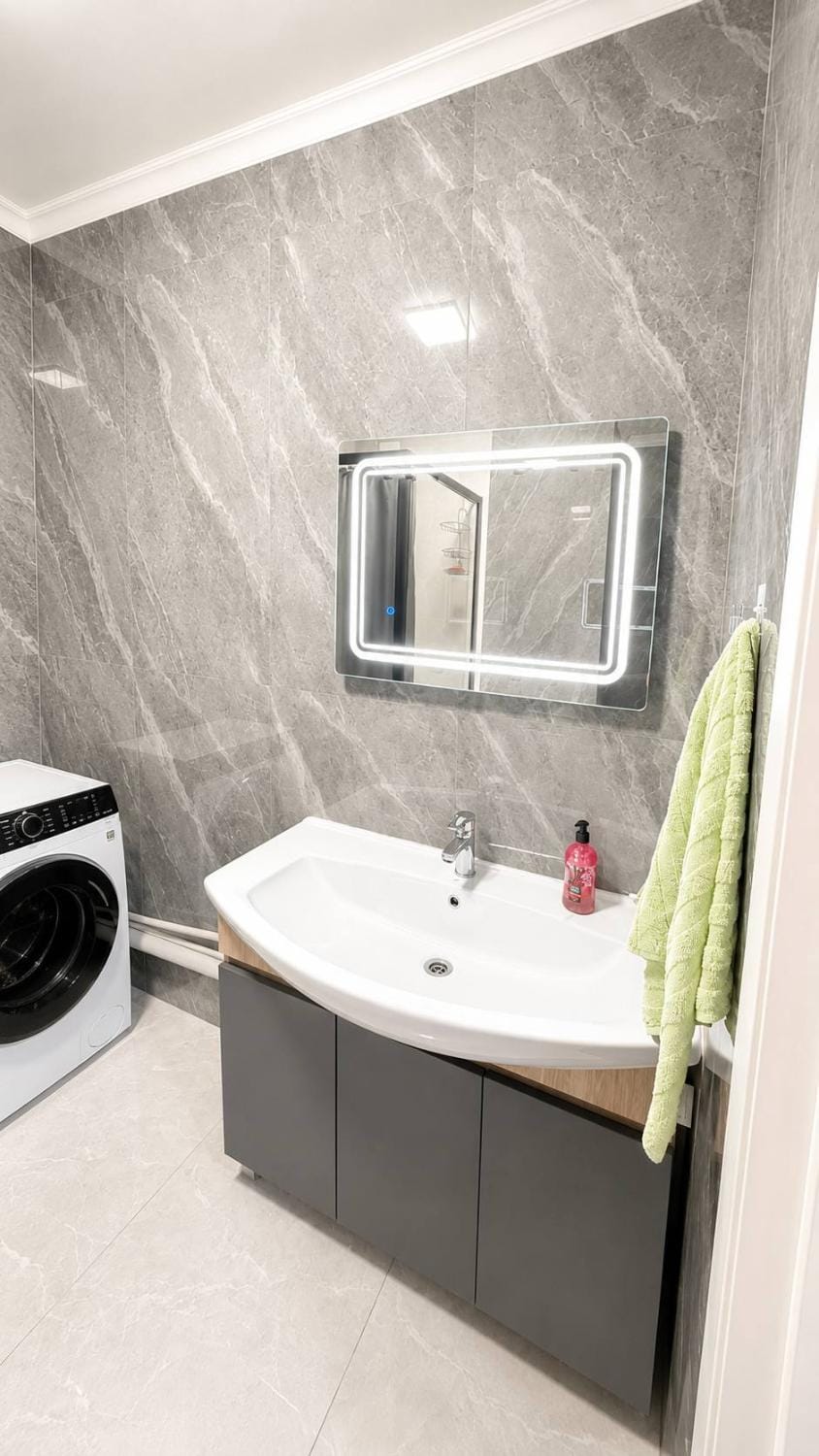 Двухкомнатная квартира мкрн Шугыла Apartment in Almaty
