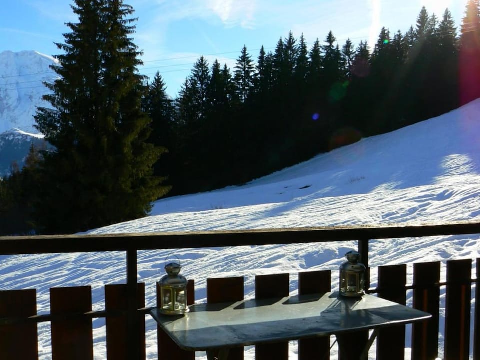 Winter, Balcony/Terrace, Mountain view