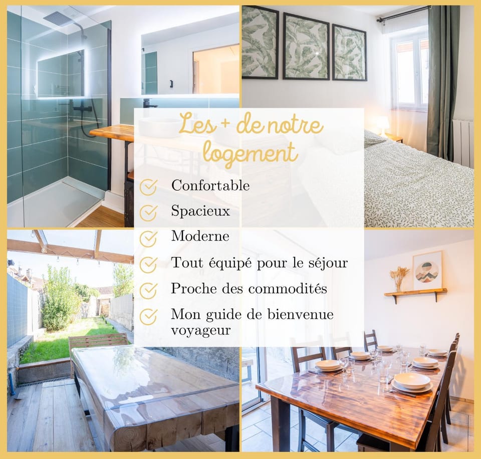 Chez Corentin I Maison T3 I Belley Villa in Auvergne-Rhône-Alpes