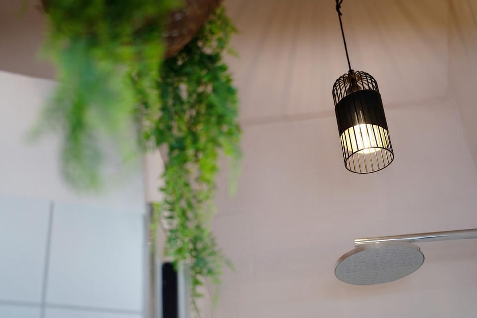 Bathroom, Living room