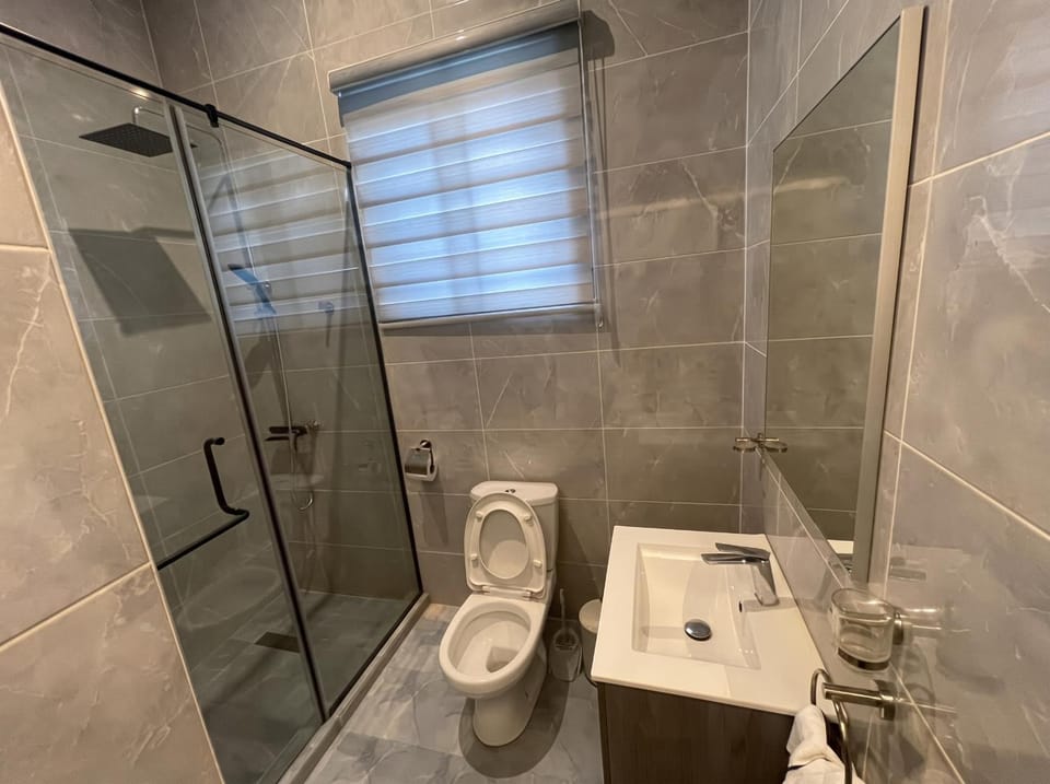 Shower, Toilet, Bathroom, towels