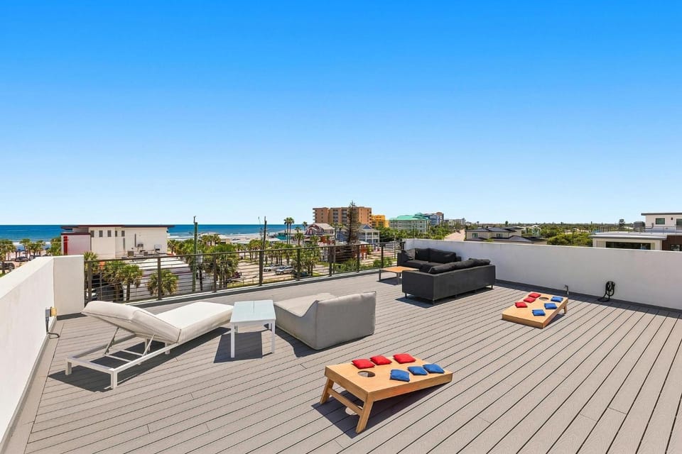 Rooftop at 202 House in New Smyrna Beach