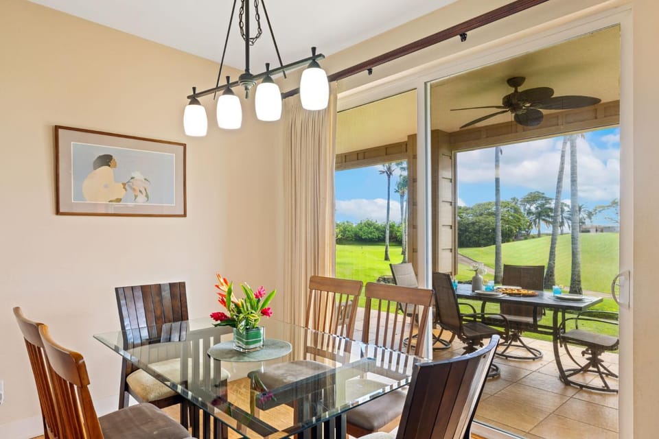 Pili Mai 10F - AC On the Golf Course Apartment in Poipu