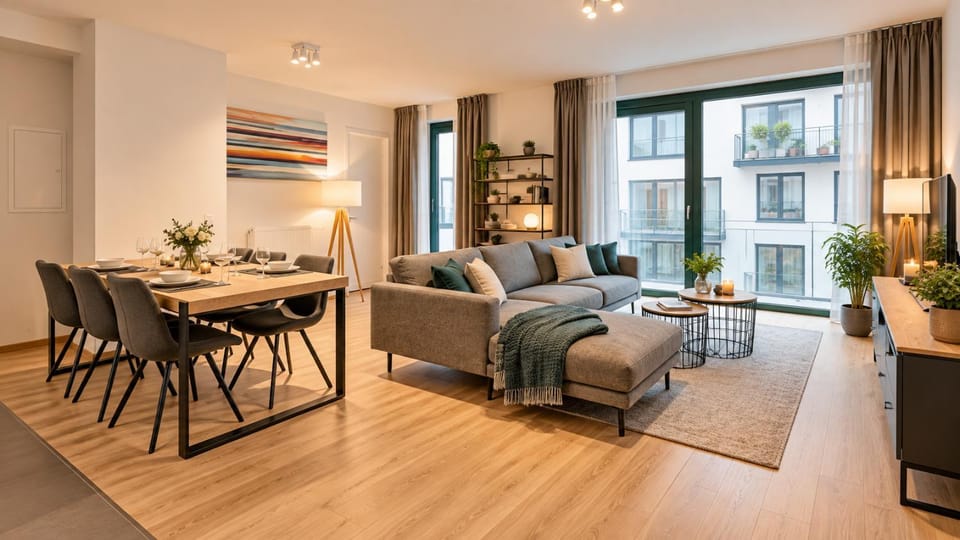 Urban Serenity Brussels Apartment in Brussels