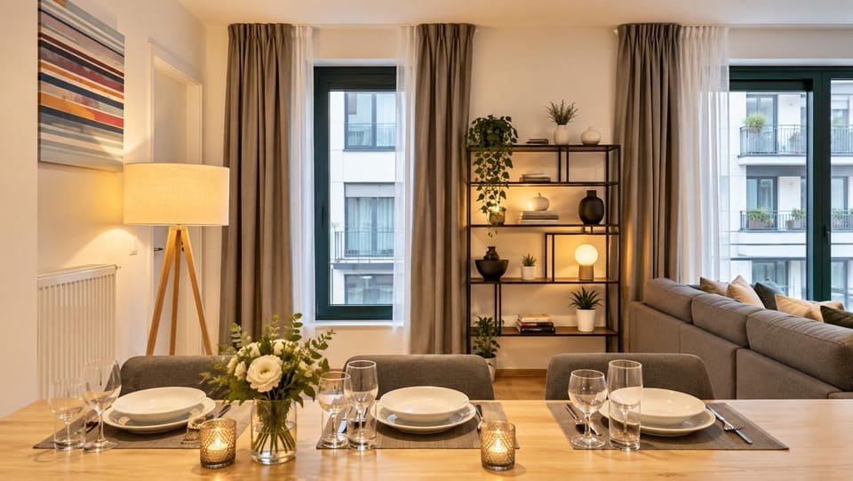 Urban Serenity Brussels Apartment in Brussels