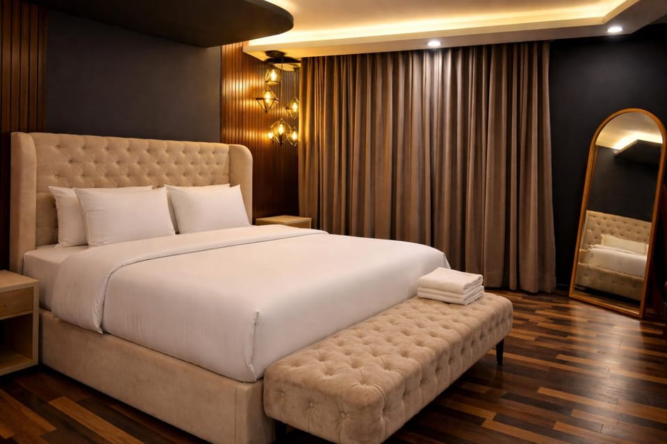 Bed, Photo of the whole room, Bedroom