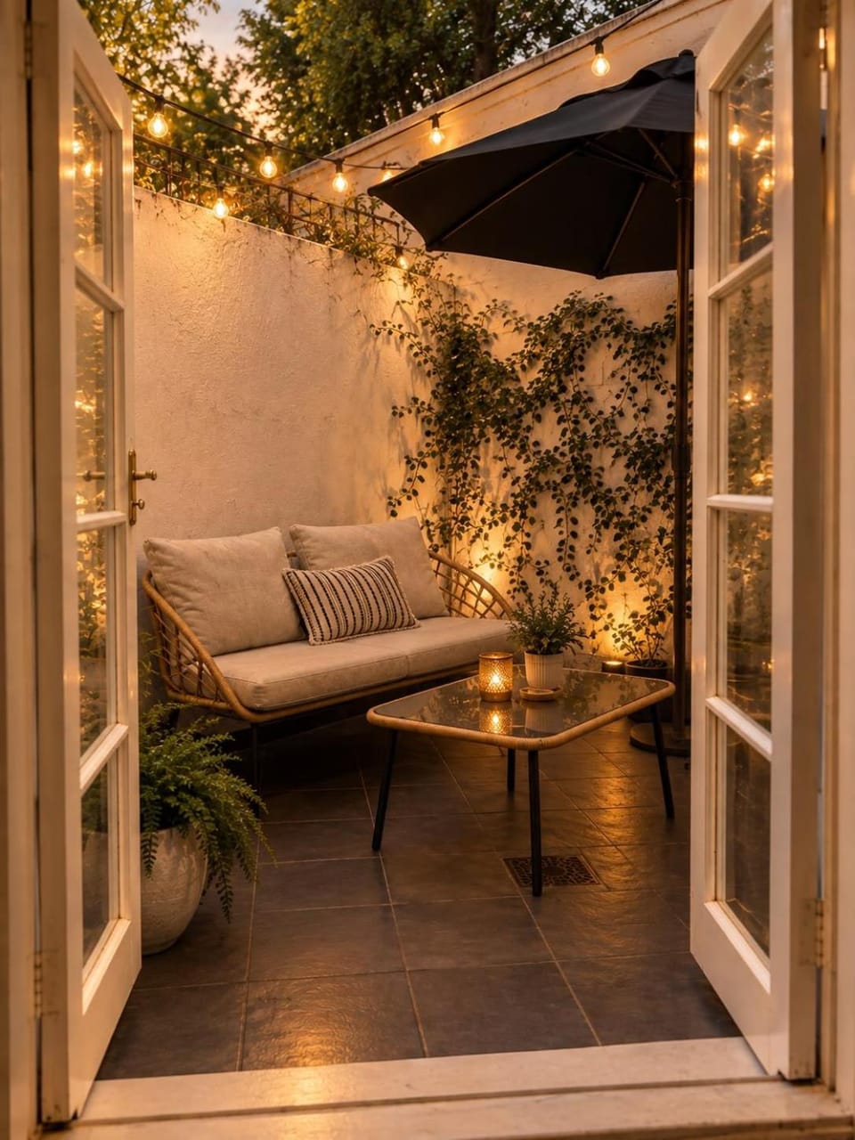 Patio, Seating area