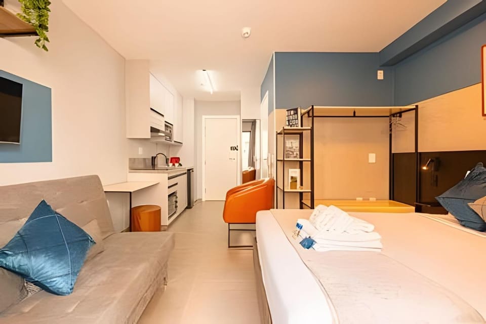 Easy Star - My One Brooklin - Studio aconchegante no Brooklin Apartment in Sao Paulo City