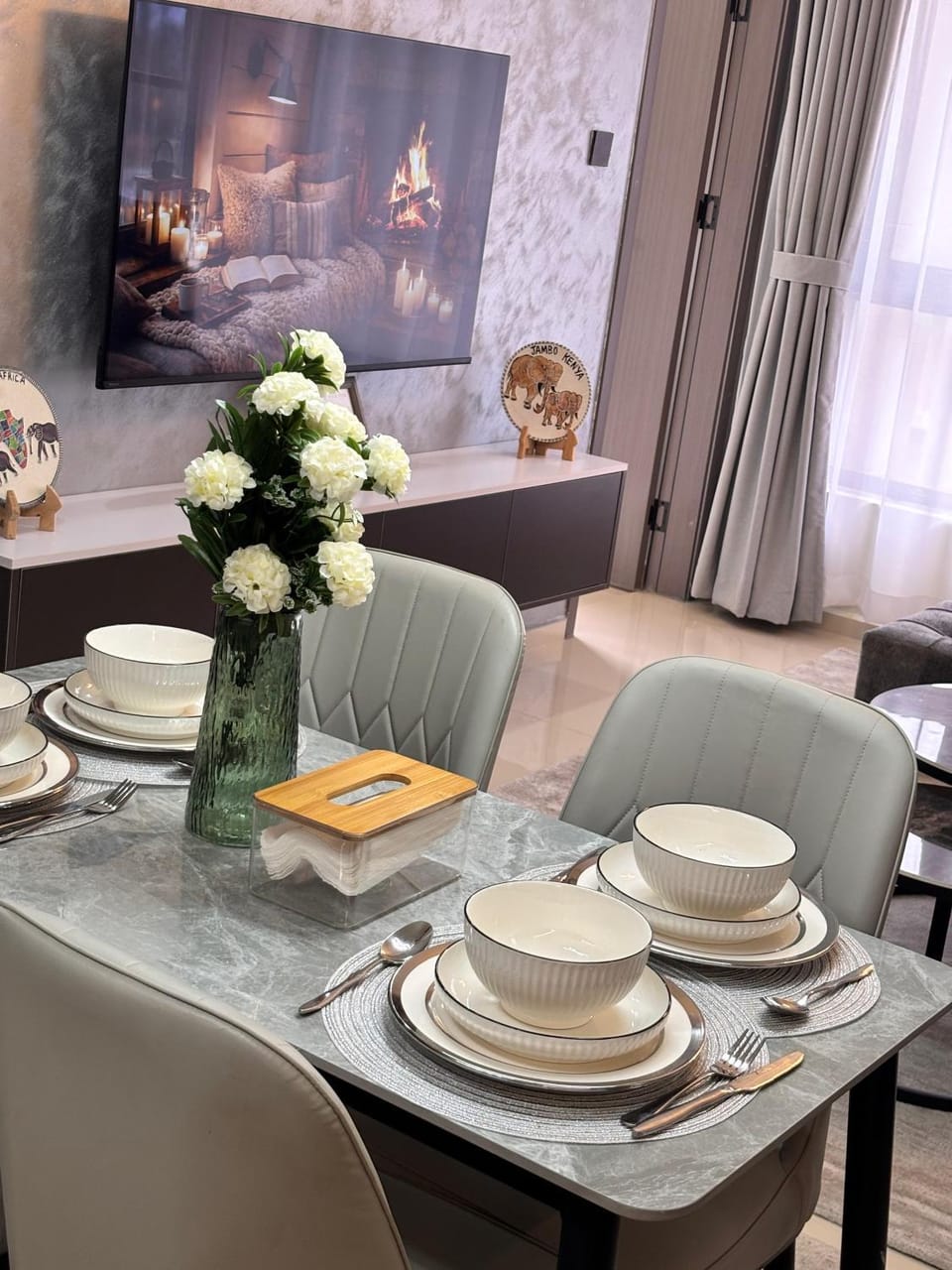 Dining area