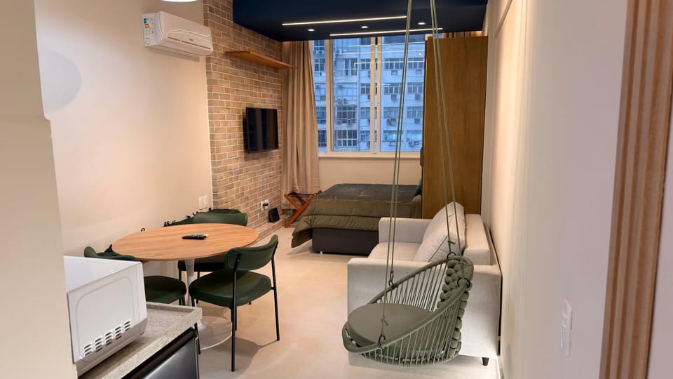 Studio Luxo e Design no Coração do Rio com Rooftop Incrível - Lapa Aeroporto e Metrô Apartment in Rio de Janeiro