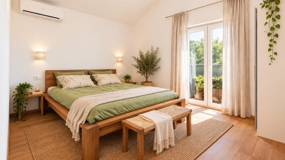 Bed, Bedroom