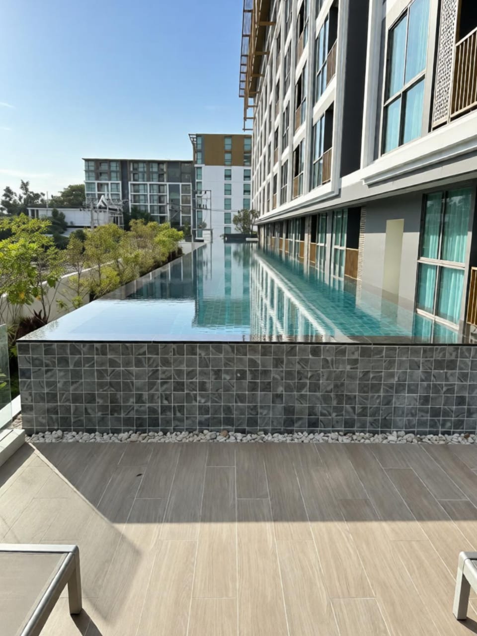 Property building, Swimming pool