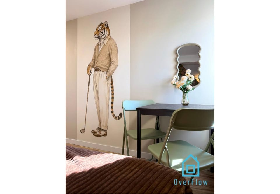 Tiger Country Club Room - 15 Minutes to Gdańsk Old Town & Seaside & Airport Vacation rental in Gdansk