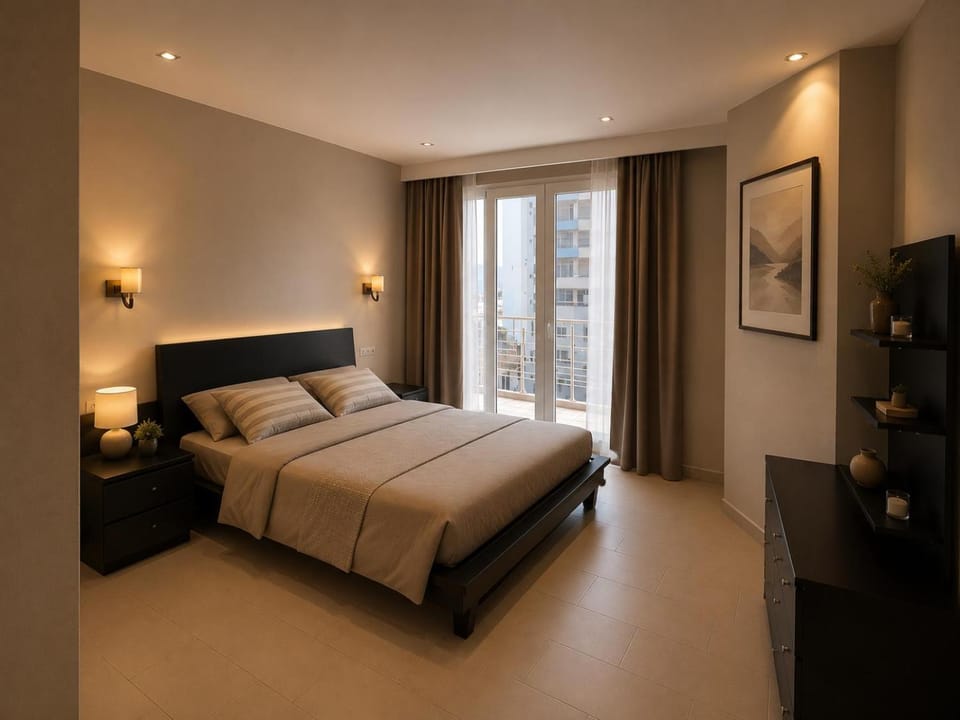 T4 Haut Standing avec Vue Mer - Résidence Oran Apartment in Oran