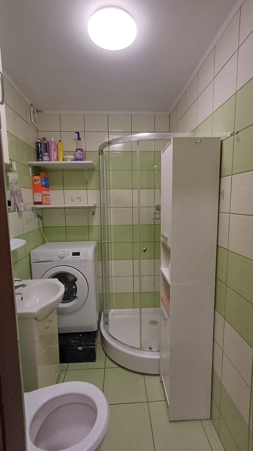 Shower, Toilet, Bathroom, washing machine