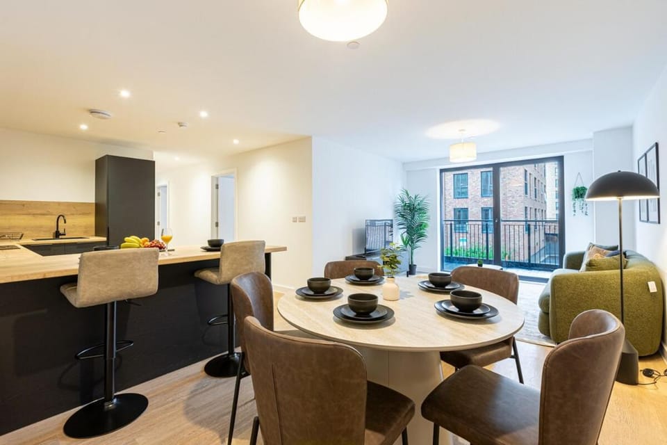 Manchester City Centre Retreat, 3BR, sleeps 6 Apartment in Salford
