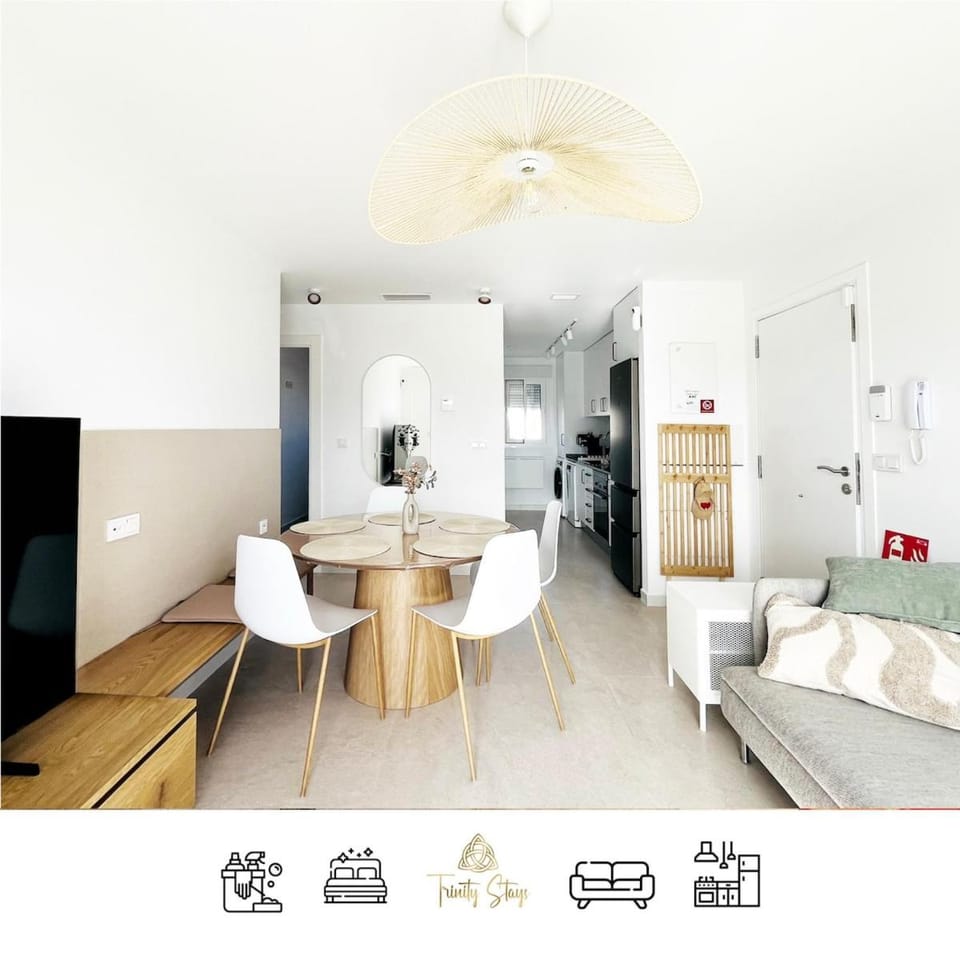 Beach access I Modern I Wi-Fi I Free Parking Apartment in Puerto de Mazarrón