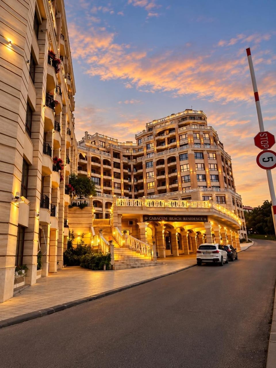 Property building, Day, Location, Parking
