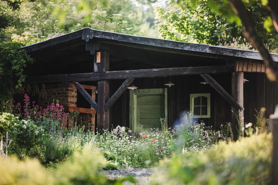 Property building, Garden, Sauna
