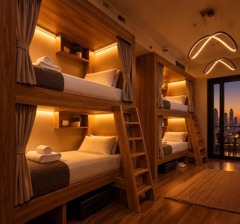 CityZen Hostel Near Emirates Towers Metro Capsule hotel in Dubai