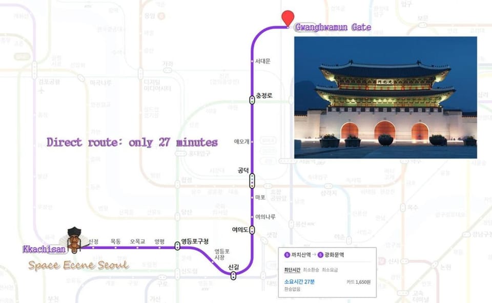 Space Eccne Seoul DDP 30minute 6people Accommodation Bed and Breakfast in Seoul