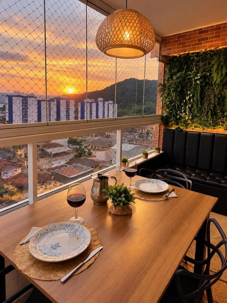 Apartamento 2 dormitórios com suíte e ar condicionado, área gourmet, Completo, confortável - Praia Canto do Forte - Avenida Marechal Hermes Nº 984 AP 81 Apartment in State of São Paulo