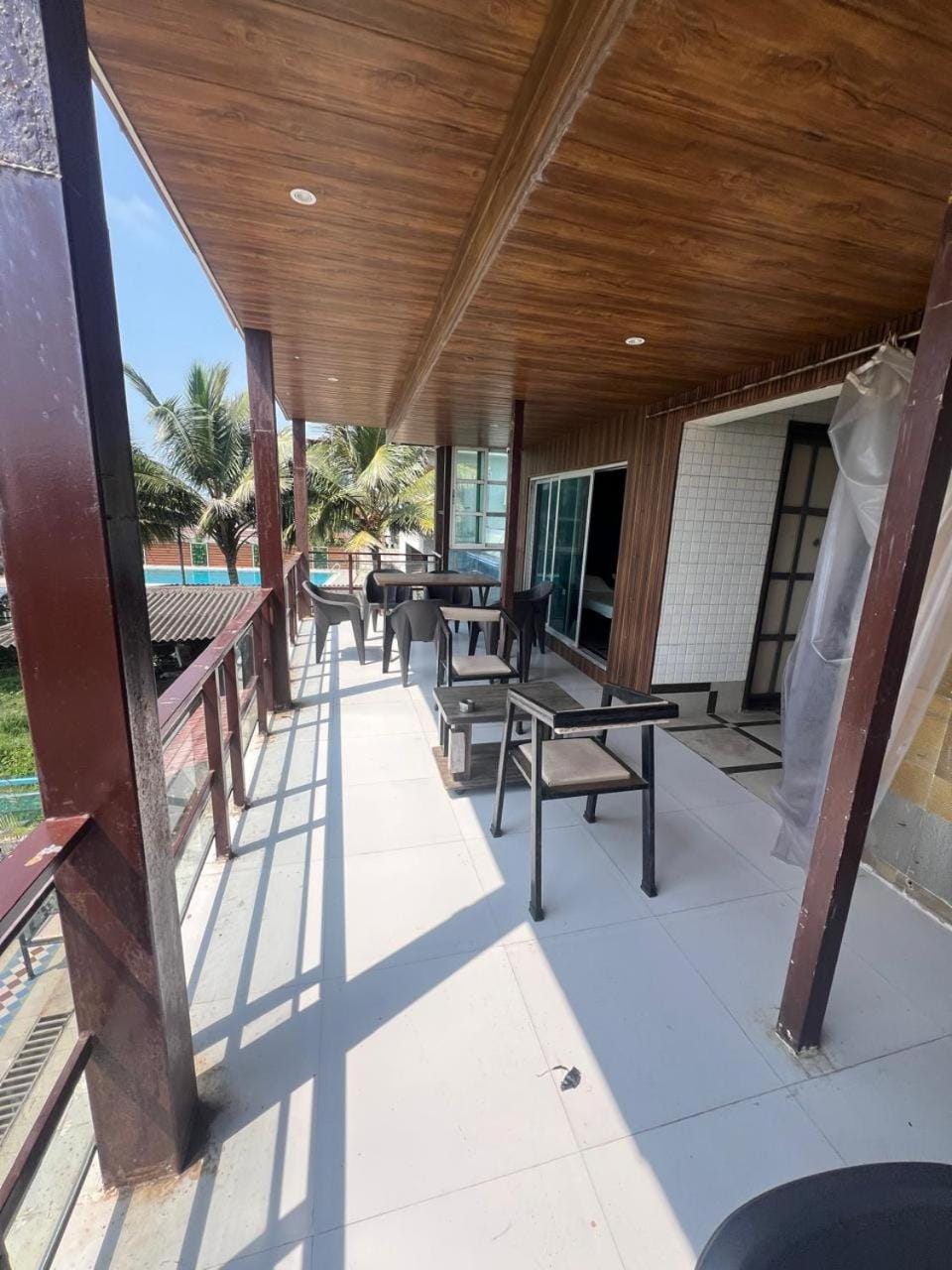 View (from property/room), Balcony/Terrace, Seating area