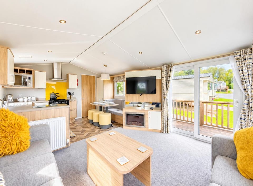The Cosy Castleton at Noble Court Holiday Park Campground/ 
RV Resort in Narberth