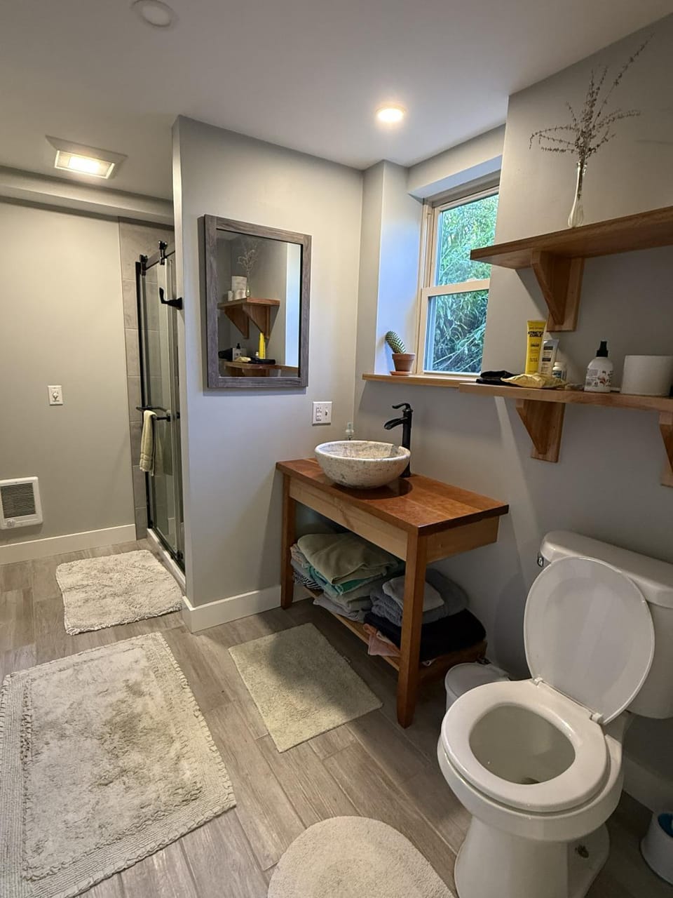 Sunny garden apartment near Mt Philo, Charlotte Apartment in Charlotte