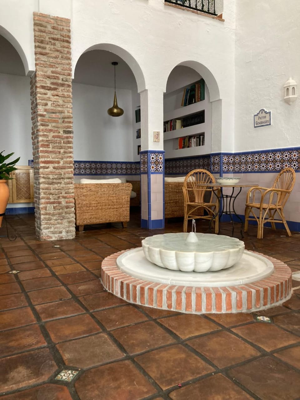 Property building, Patio
