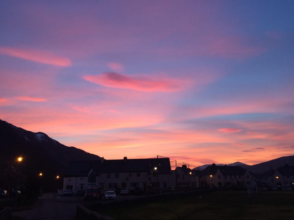 On site, Street view, Sunset