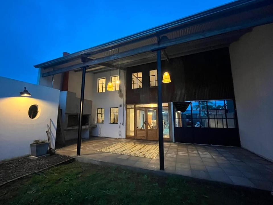 Property building, Patio, Night