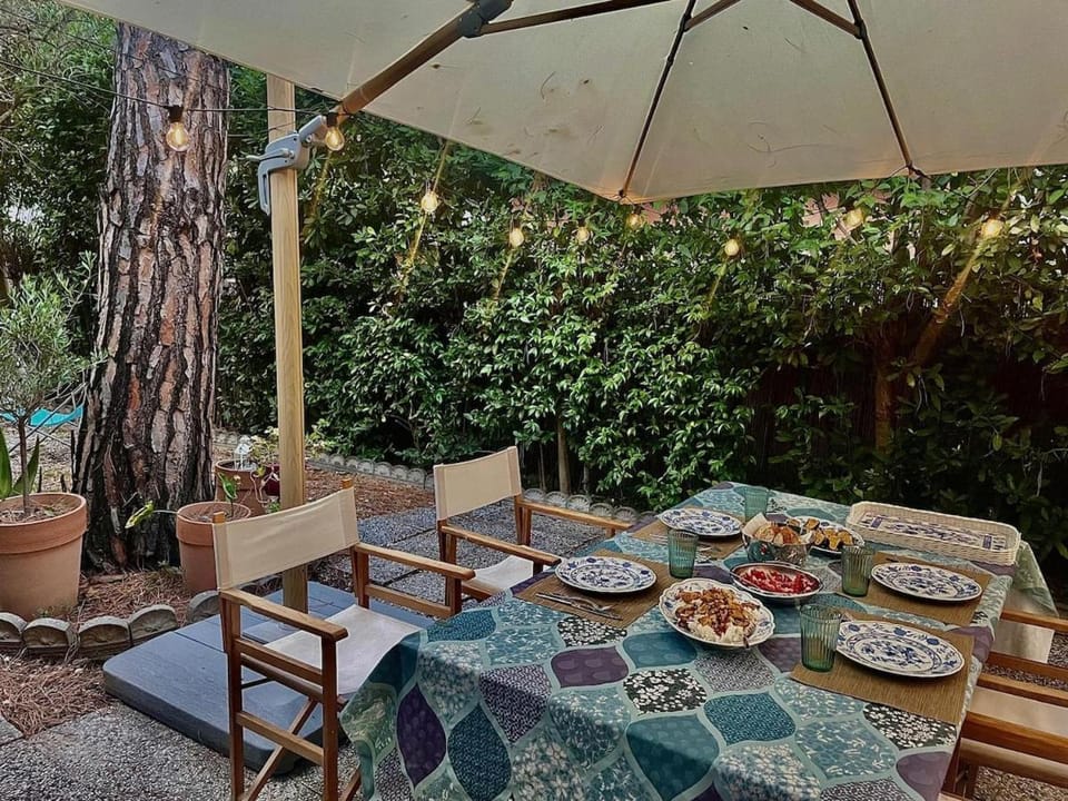 Terraced house with garden for outdoor dining House in Pesaro