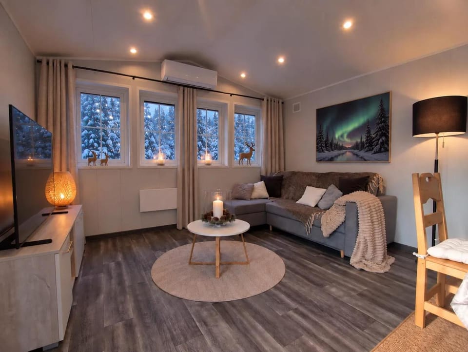 Living room, air conditioner