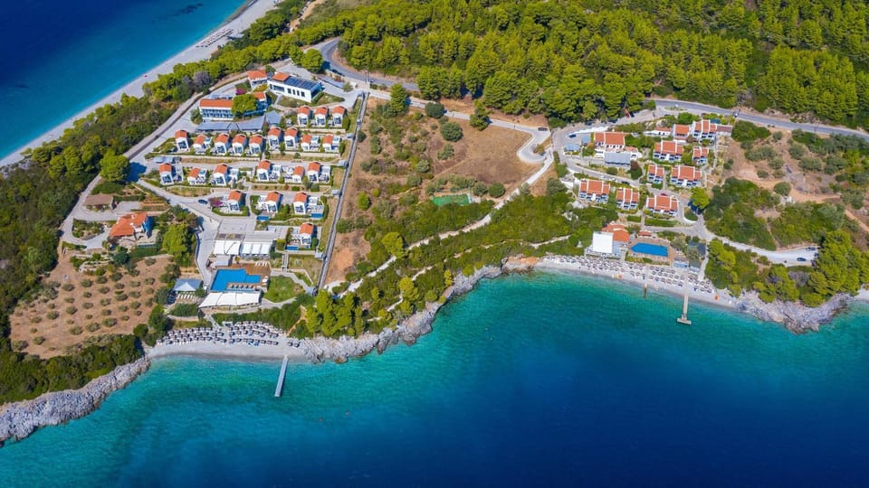 Day, Bird's eye view, Summer, Beach, Beach, On site, Landmark view, Sea view, Swimming pool