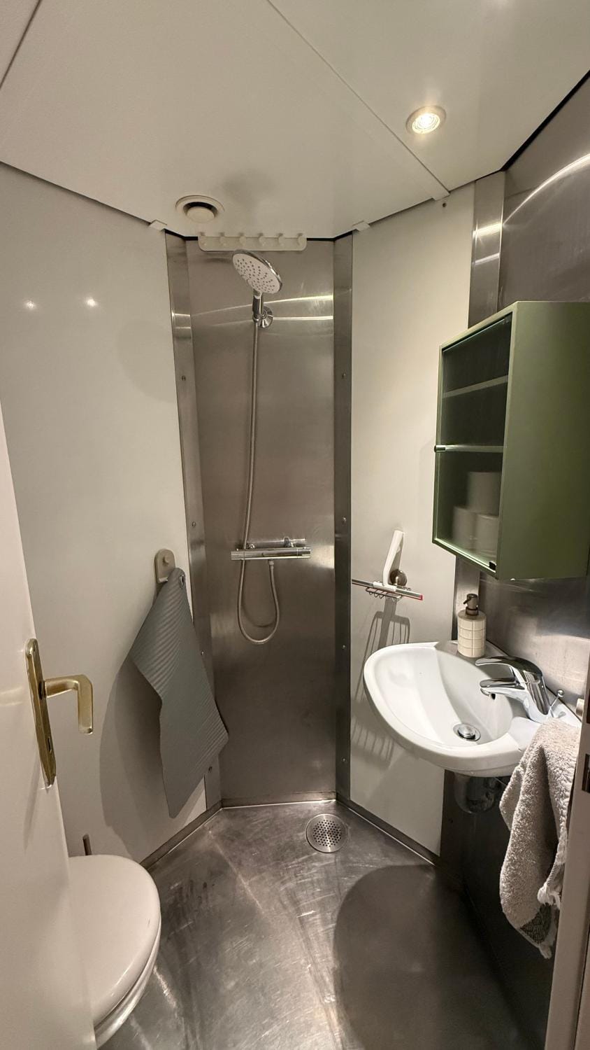 Shower, Toilet, Bathroom, towels