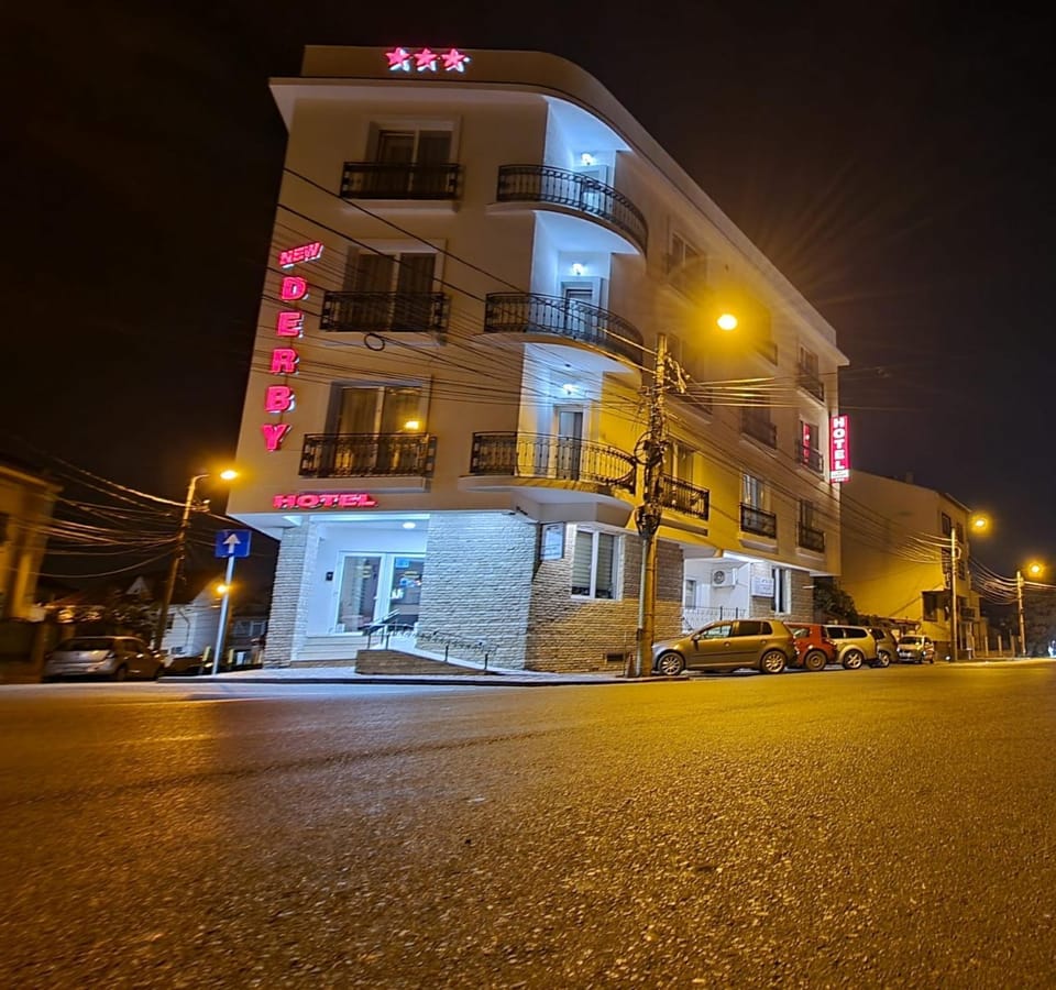 Property building, Night, Location, Parking