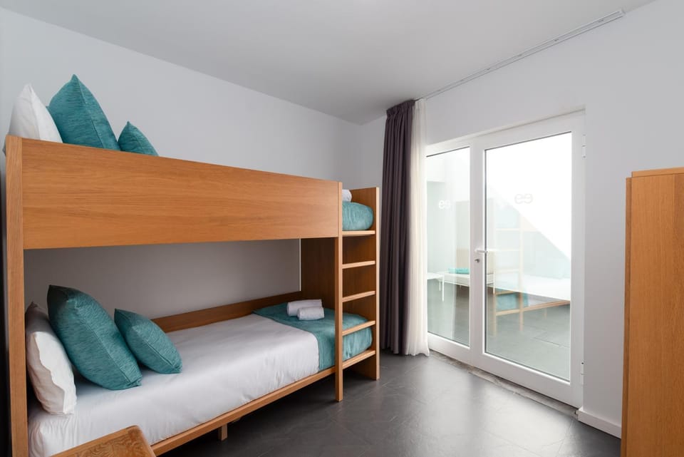 Property building, Living room, Bedroom
