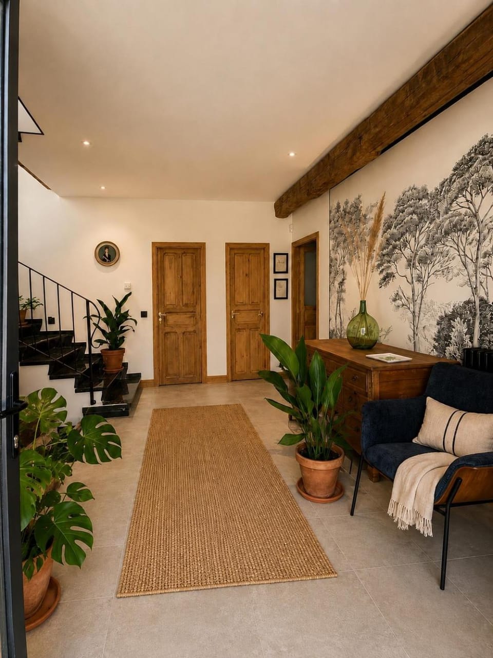 La Luz 1950 Pool and design among olive trees 14 people Villa in Community of Madrid