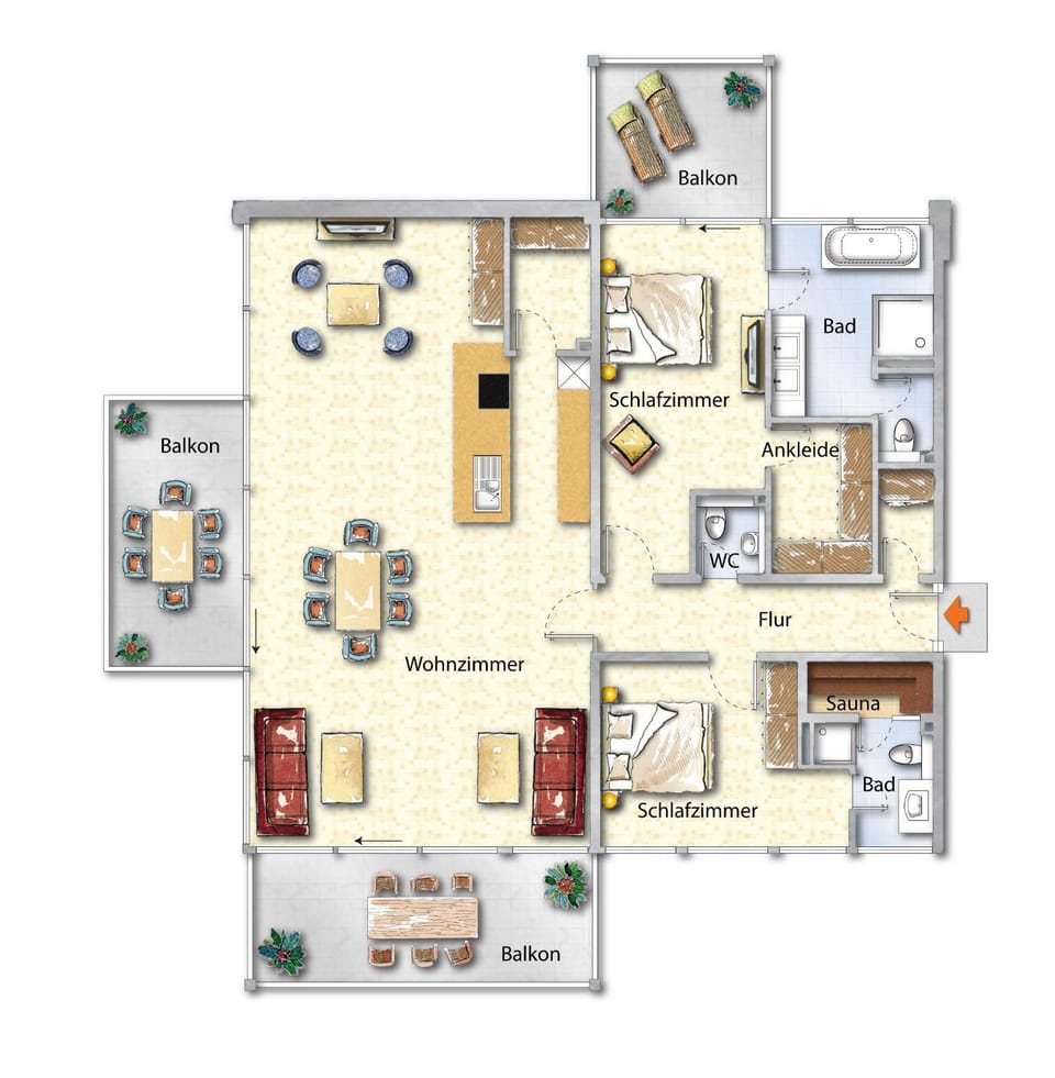 Intermar Ferienwohnung & Apartments Apartment in Glücksburg