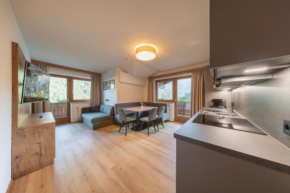 Kitchen or kitchenette, Living room