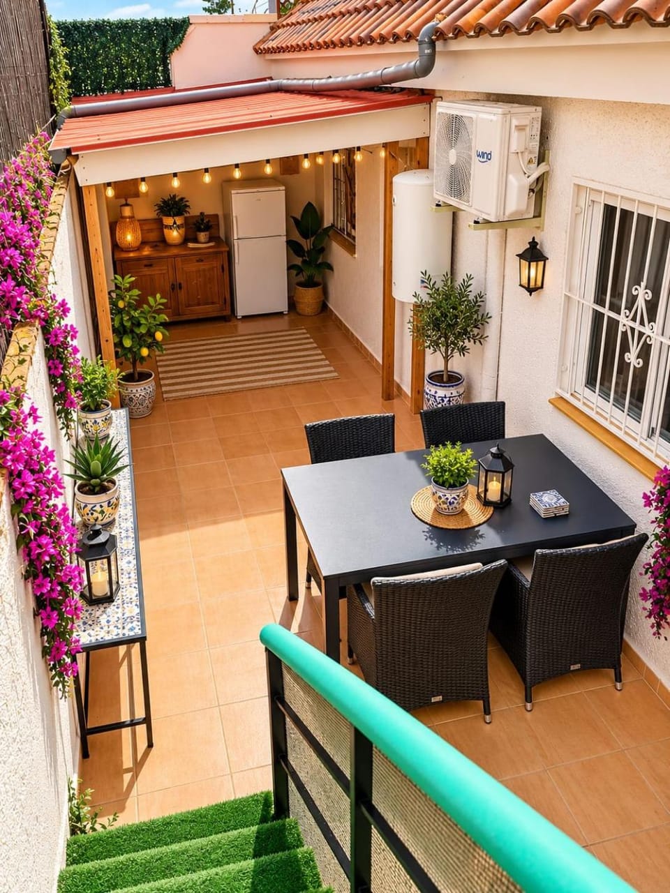Day, Garden, Balcony/Terrace, Dining area