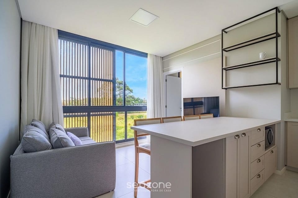 View (from property/room), Kitchen or kitchenette, Living room