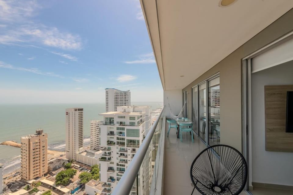 Luxury apto ocean View 2BR Great location Apartment in Cartagena