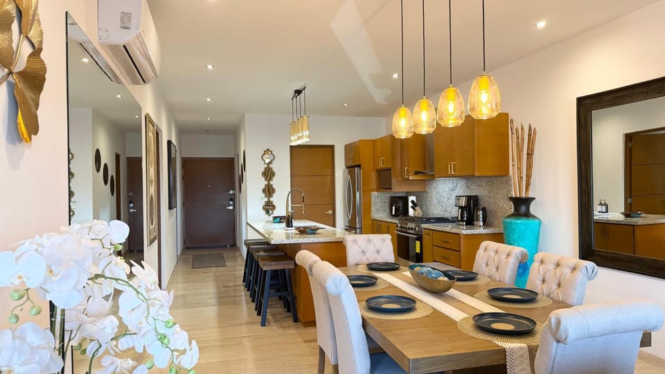 3BR with Pool, Rooftop with Jacuzzi and View Apartment in Baja California Sur