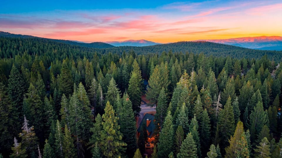 Bird's eye view, Mountain view