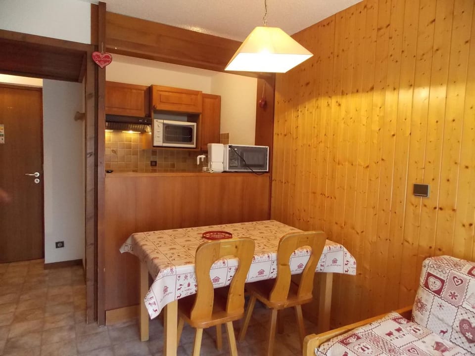 Studio cabine cosy - animaux OK - 4 pers. Cabin in Pralognan-la-Vanoise